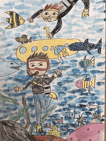 Child artwork preview